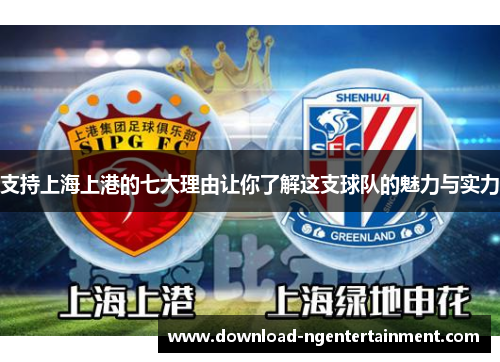 支持上海上港的七大理由让你了解这支球队的魅力与实力